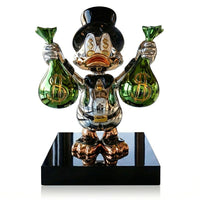 Billionaire Duck (Money Bags) Lifesize 150 cm™ thumbnail 2