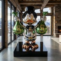 Billionaire Duck (Money Bags) Lifesize 150 cm™ thumbnail 7