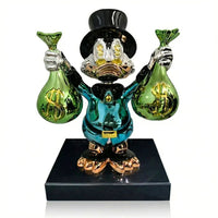 Billionaire Duck (Money Bags) Lifesize 150 cm™ thumbnail 4