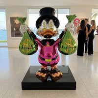 Billionaire Duck (Money Bags) Lifesize 150 cm™ thumbnail 6