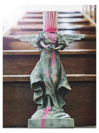 Pour The Paint Iron Bucket Angel - Banksy thumbnail 1