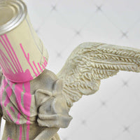 Pour The Paint Iron Bucket Angel - Banksy thumbnail 4