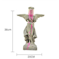 Pour The Paint Iron Bucket Angel - Banksy thumbnail 5