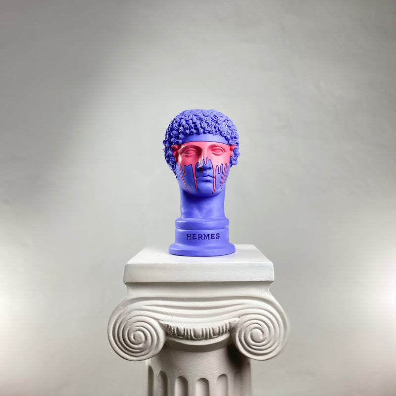 Hermes Bust - Purple