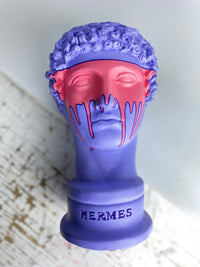 Hermes Bust - Purple thumbnail 2