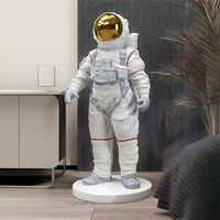 Large White Space Astronaut Standing Sculpture - 150cm thumbnail 1