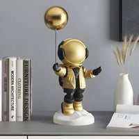 Small Celestial Gold Astronaut Balloon Figure - 42cm thumbnail 2