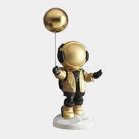 Small Celestial Gold Astronaut Balloon Figure - 42cm thumbnail 1