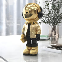 Small Celestial Gold Astronaut Beats Figure - 36cm thumbnail 2