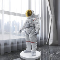 Small White Space Astronaut Standing Sculpture - 58cm thumbnail 2