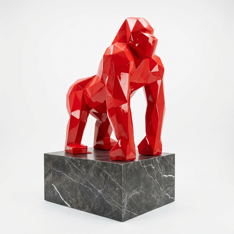 Pop Geometric Gorilla™ (140cm)