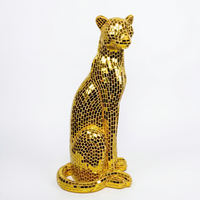 Majestic Mosaic Leopard 80cm thumbnail 8