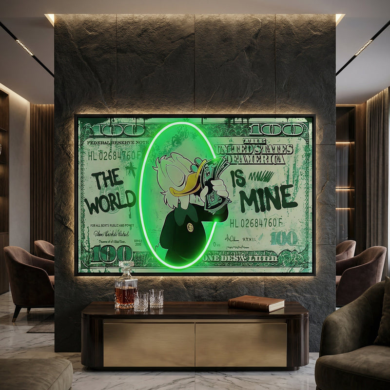 Billionaire Duck (Billionaire Neon Canva)